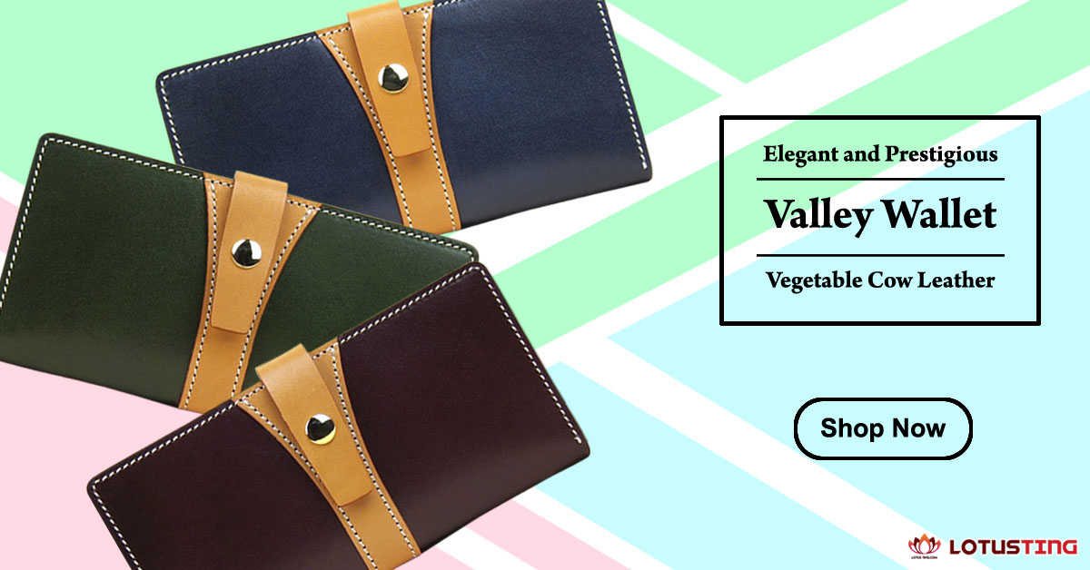 Fabulous Lotusting Vegetable Leather Valley Wallets at Lotusting eStore