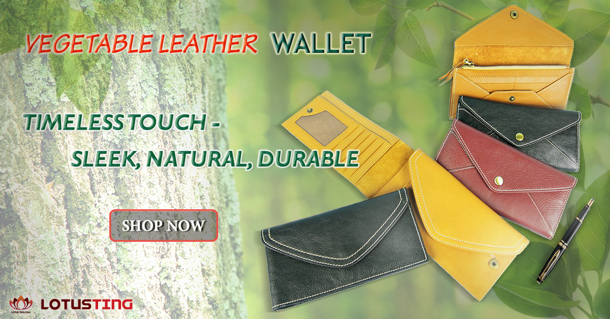 Fabulous Lotusting Vegetable Leather Wallets at Lotusting eStore