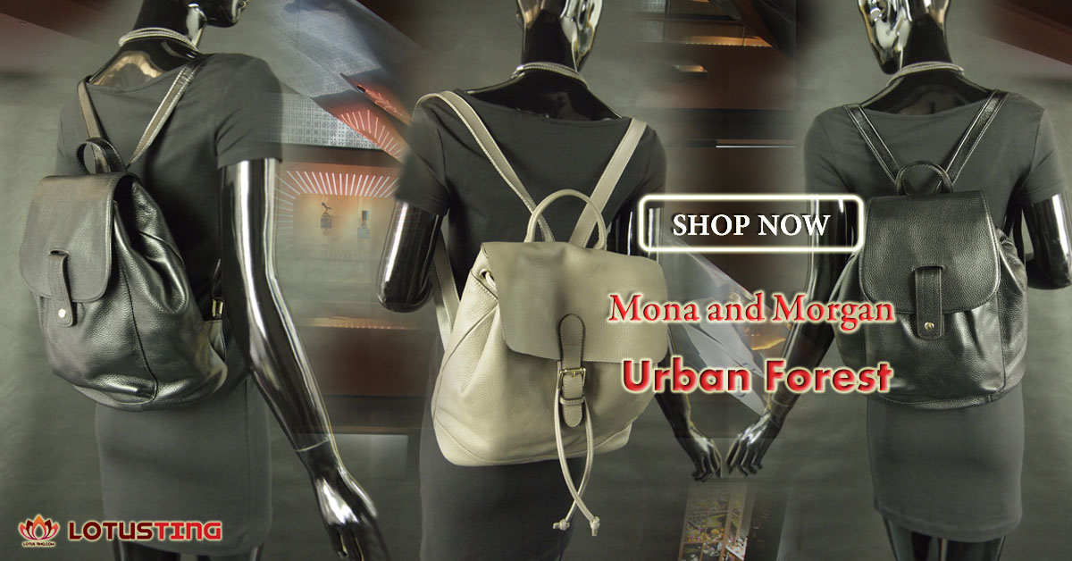Fabulous Urban Forest Morgan and Mona Backpacks at Lotusting eStore